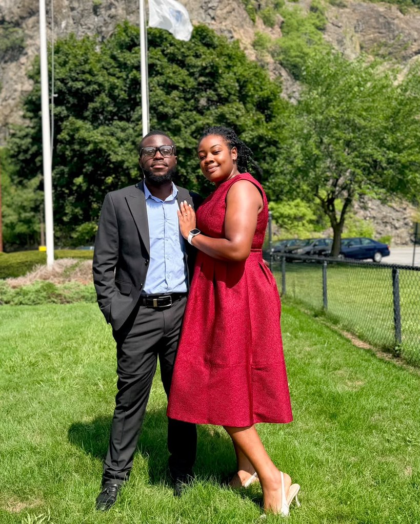 Gamu and Prince together on a sunny day